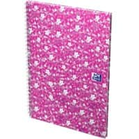 Cahier OXFORD A5 Ligné Reliure en spirale Couverture rigide Assortiment 120 Pages 60 Feuilles