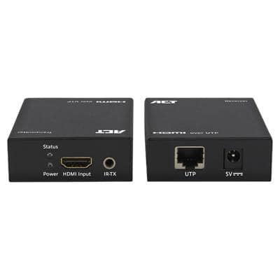 ACT HDMI Extender AC7810 60 m Zwart