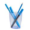 Pot à crayons Exacompta 67610D Classic Polystyrène Bleu, transparent 95 x 80 x 60 mm 10 unités