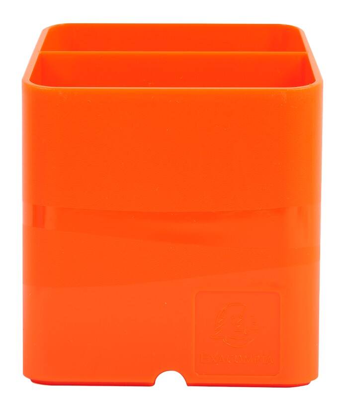 Pot à crayons Exacompta 67788D Classic Polystyrène Orange 93 x 74 x 74 mm 10 unités