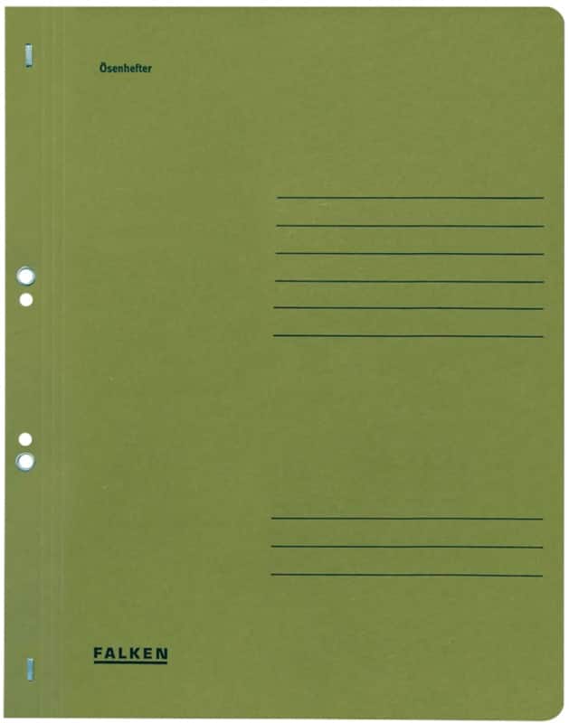 Falken Offertemap A4 Groen Karton 250 g/m²