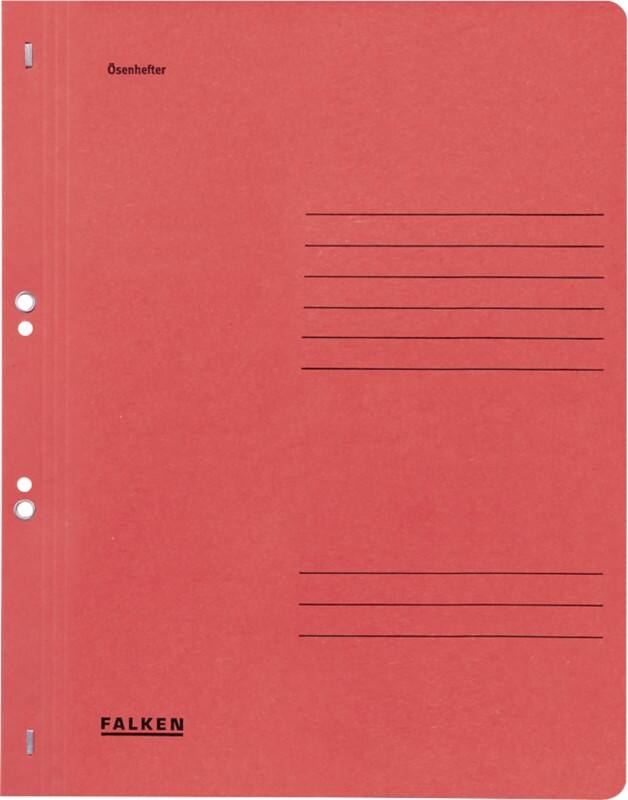 Falken Offertemap A4 Rood Karton 250 g/m²