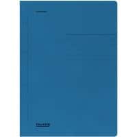Farde à lamelle Falken A4 Bleu Manille Recycled 250 g/m²  