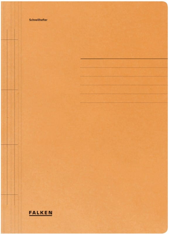 Falken Dossiermappen A4 Oranje Karton 25 x 31 cm