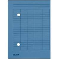 Farde perforée Falken A4 Bleu Manila 22 x 31,8 cm 100 Unités