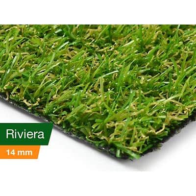 Gazon artificiel Casa Pura Riviera PE, PP, latex vert 1,000 x 10,000 mm