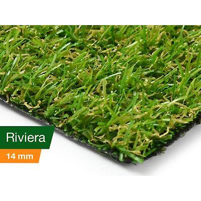 Gazon artificiel Casa Pura Riviera PE, PP, latex vert 1,000 x 15,000 mm