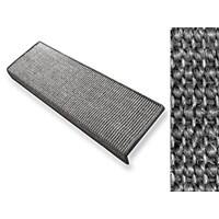 Tapis d'escalier FLOORDIREKT Rectangulaire Sylt Sisal Gris