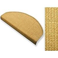 Tapis d'escalier FLOORDIREKT STEP Sylt Semi-circulaire Sisal Naturel