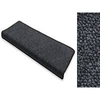 Tapis d'escalier Casa Pura London Rectangulaire PP Anthracite 77 2 350 x 650 mm