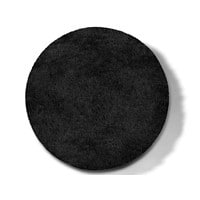 Tapis de bain Sky Polyester, microfibre Noir foncé 950 mm