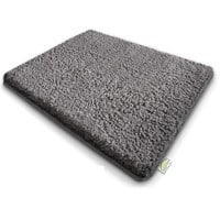 Tapis de bain Sky Polyester, microfibre Argenté 600 x 500 mm