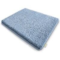 Tapis de bain Sky Polyester, microfibre Bleu clair 600 x 500 mm