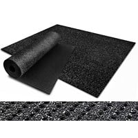 Tapis de sécurité etm PES, PVC Anthracite 1 200 x 1500 mm