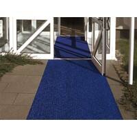 Tapis de sécurité etm PES, PVC Bleu 1 200 x 1500 mm