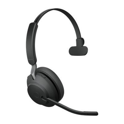 Jabra Bedraad / Draadloos Headset Over het hoofd USB Met Bluetooth Met microfoon Mono Zwart