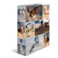 Classeur à levier HERMA A4 70 mm Assortiment 2 anneaux 7164 Carton Lisse Portrait 10 Unités