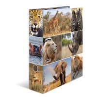 HERMA Ordner A4/A5 70 mm Kleurenassortiment 2 ringen 7168 Karton Glad Staand 10 Stuks