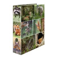 Classeur à levier HERMA A4 7,0 cm Assortiment 2 anneaux 7202 Carton Portrait 10 Unités