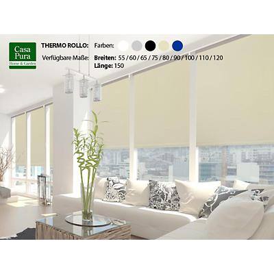 Stores Blackout Thermo PS Crème 1500 x 600 mm