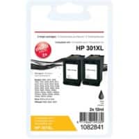 Cartouche jet d'encre Viking 301XL Compatible HP CH563EEv1 Noir Duopack 2 Unités 