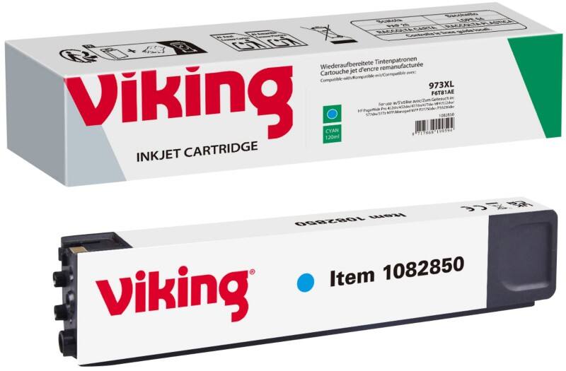 Cartouche jet d'encre Viking 973X compatible HP 973X Cyan