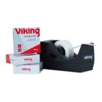 Office Depot Plakbandhouder + 3x rollen Grijs, rood