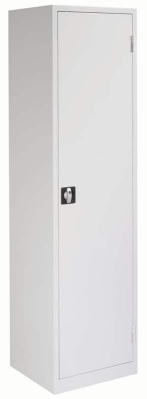 Armoire Ceha Métal 4 Étagères Verrouillable 530 x 450 x 1950 mm Blanc