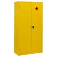 Armoire de sûreté Ceha DMCHDR 195 Jaune 3 étagères galvanisées 1 000 x 450 x 1950 mm