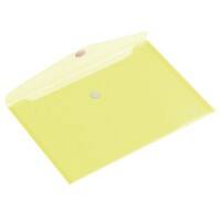 Pochette enveloppe HF2 Paysage PP (Polypropylène) 18 (l) x 25 (H) cm Jaune 10 Unités