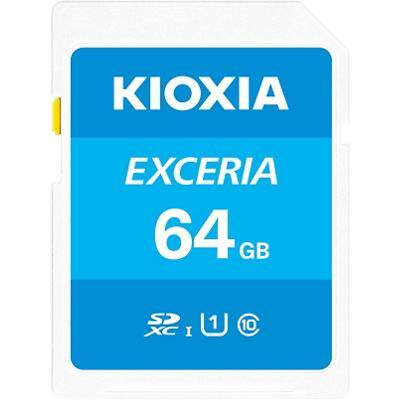 Carte mémoire SD KIOXIA Exceria U1 Class 10 64 Go