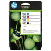 HP 950/1 originele inktcartridge 6ZC65AE zwart, cyaan, magenta, geel Pack 4 stuks