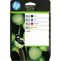 HP 953 Origineel Inktcartridge 6ZC69AE Zwart, cyaan, magenta, geel Multipack 4 Stuks