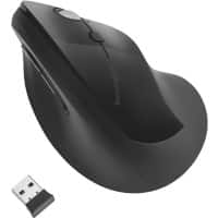 Souris ergonomique Kensington Pro Fit K75501EU Verticale Sans fil Optique Pour droitier Nanorécepteur USB-A Noir