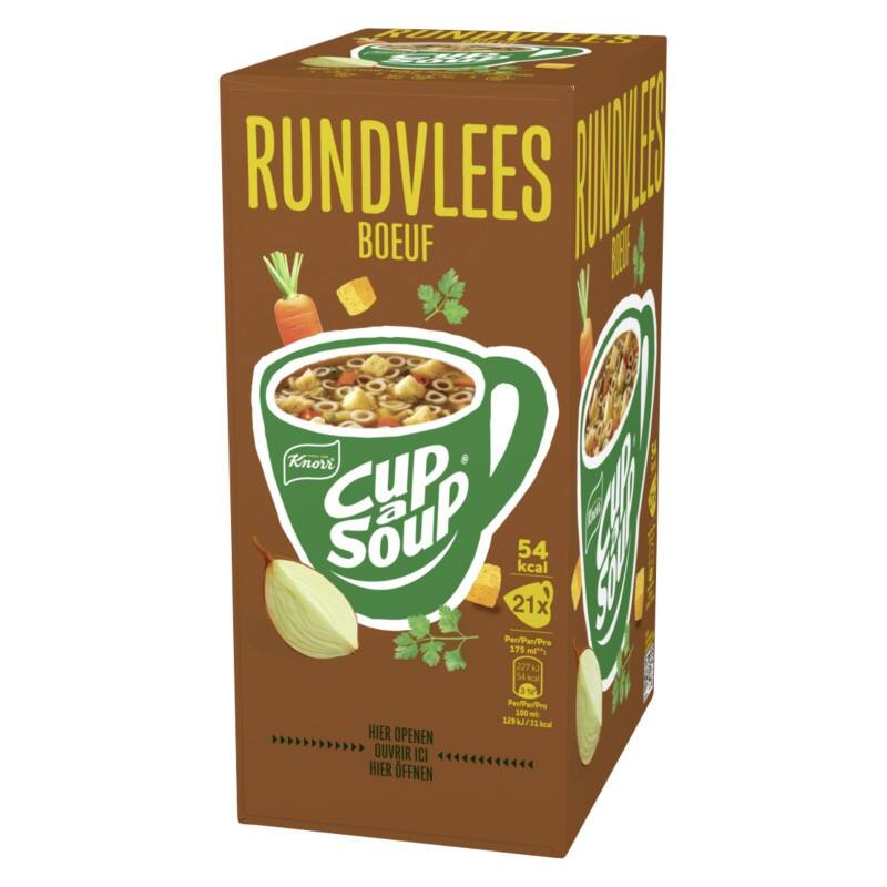 Cup-a-Soup Instant soep Rundvlees 21 Stuks à 175 ml