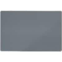 Tableau d'affichage en feutre Gris Nobo Premium Plus 180 x 120 cm