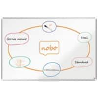 Nobo Premium Plus Whiteboard Voor wandmontage Magnetisch Staal 150 x 100 cm