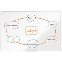 Tableau blanc Nobo Premium Plus Montage mural Magnétique Acier laqué 180 x 120 cm