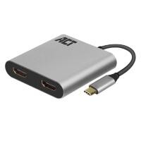 Adaptateur HDMI ACT AC7012 Gris