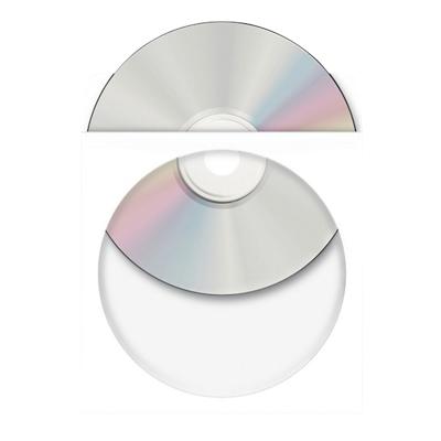 Pochettes pour CD/ DVD HERMA 1140 124 x 124 mm Transparent 100 unités