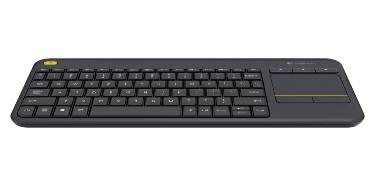 Logitech Toetsenbord Draadloos QWERTZ (DE) Zwart K400 Plus