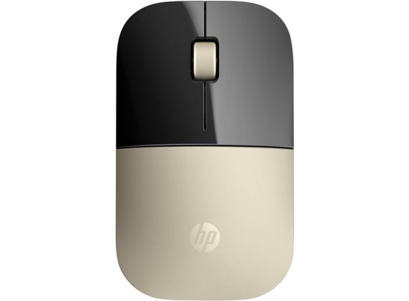 Souris HP Z3700 Sans fil Doré Adapté pour les gauchers
