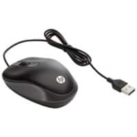 HP USB Travel Mouse Muis Bedraad Geschikt voor linkshandigen