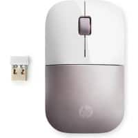 Souris HP Z3700 Sans fil Sans Bluetooth Blanc, rose