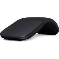 Souris Microsoft Surface Arc Sans fil Avec Bluetooth Noir Adapté pour les gauchers