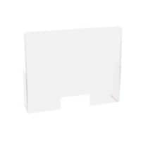 ExaClair Nies scherm Exascreen 80458D Transparant Acryl 580 x 950 x 185 mm 5 Stuks