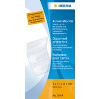 HERMA documenthoes 5044 transparant PP (polypropeen) 3-delig 11,1 x 7,1 cm 25 stuks