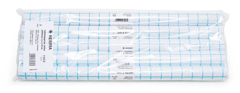 Film couvre-livre HERMA Transparent 14,5 x 2,7 cm 5 unités