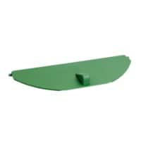 Couvercle pour poubelle semi-circulaire Exacompta 43815D Plastique Vert 20 x 228 x 80 mm