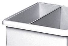 Exacompta Prullenbakinzet 41140D 2 L Lichtgrijs Plastic 105 x 244 x 99 mm